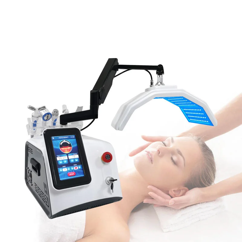 7‑Color PDT LED Phototherapy Facial Machine RF BIO Skin Tightening Acne Treatment Professional Skin Care Beauty Instrument
