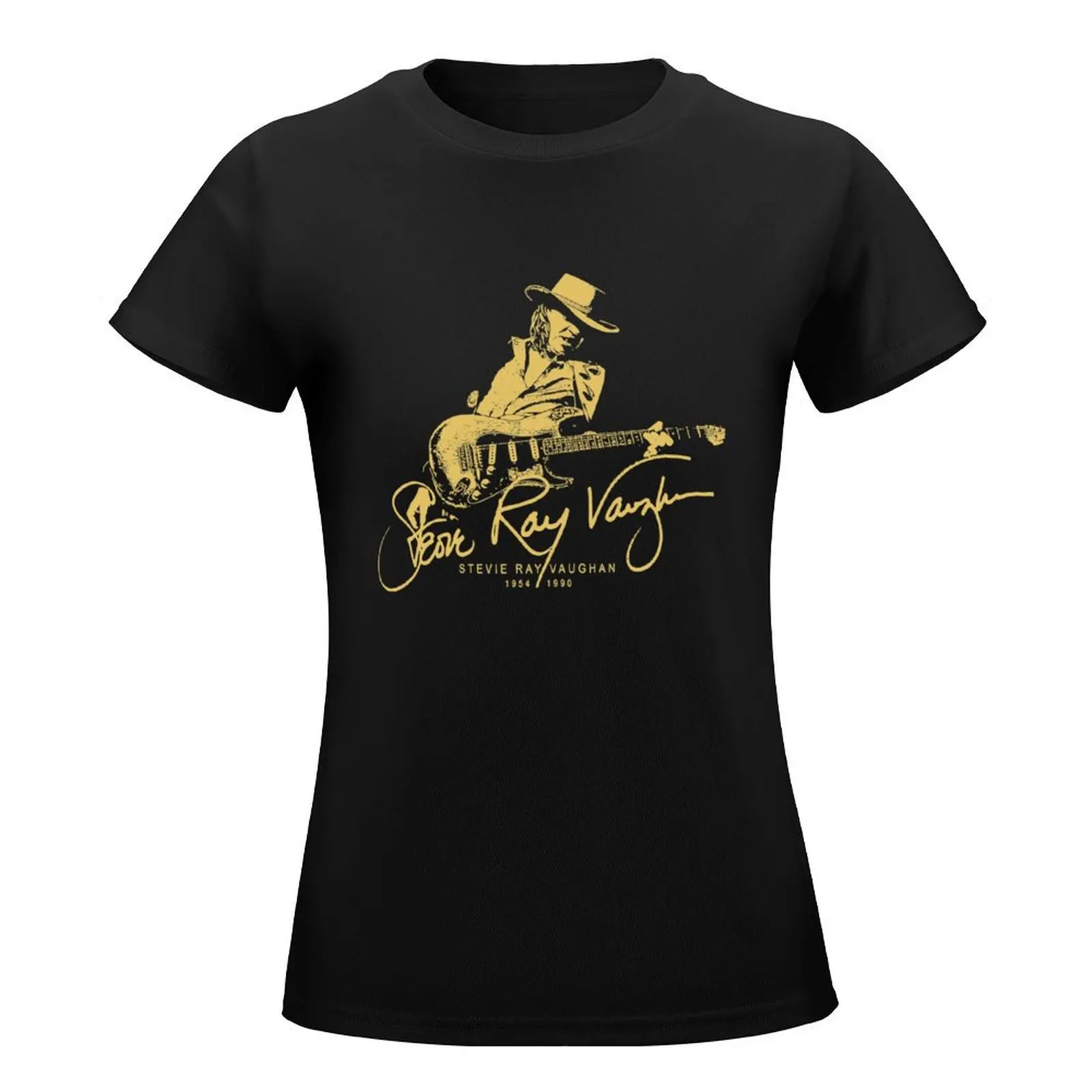 Stevie Ray Vaughan Fan Art Design T-Shirt customs design your own sweat animal prinfor Women's t-shirt