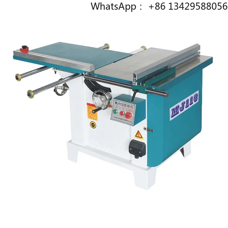 Woodworking panel saw MJ113TB circular saw 45 degree 90 degree swing angle circular saw machine woodworking double track sliding