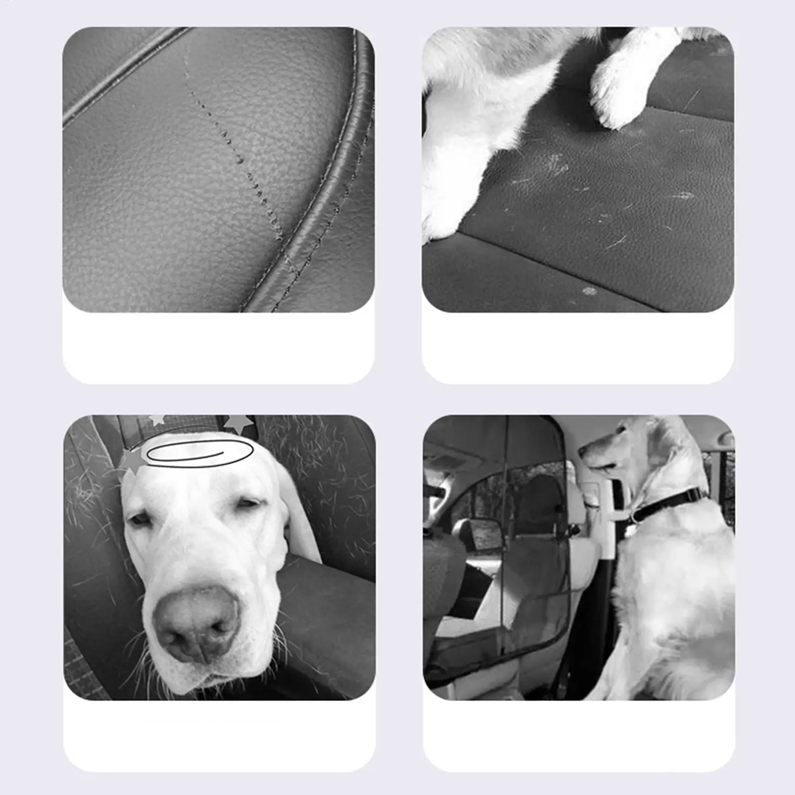 For Truck Dog Car Seat Cover Bed Protector Carrier Barrier Safety Large Waterproof Pet Seat Cover for Cars Protectors Carriers view 5