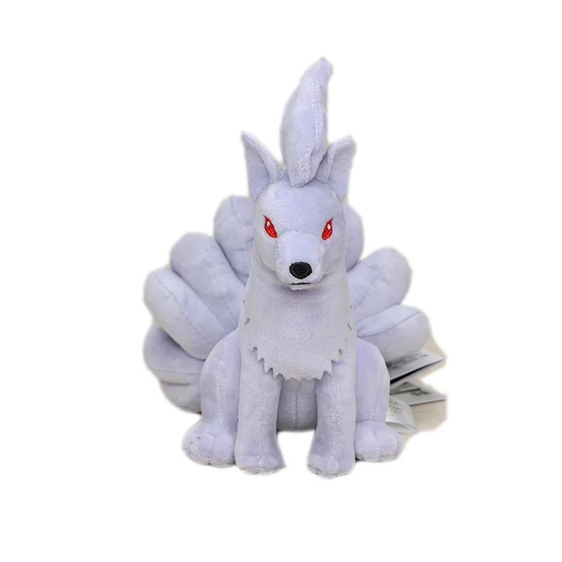 TAKARA TOMY Pokemon LEGENDS Z-A Shiny Ninetales Fox 7 inch Plush Toy , Nintendo Scarlet Violet Sword Shield Stuffed Animal Doll