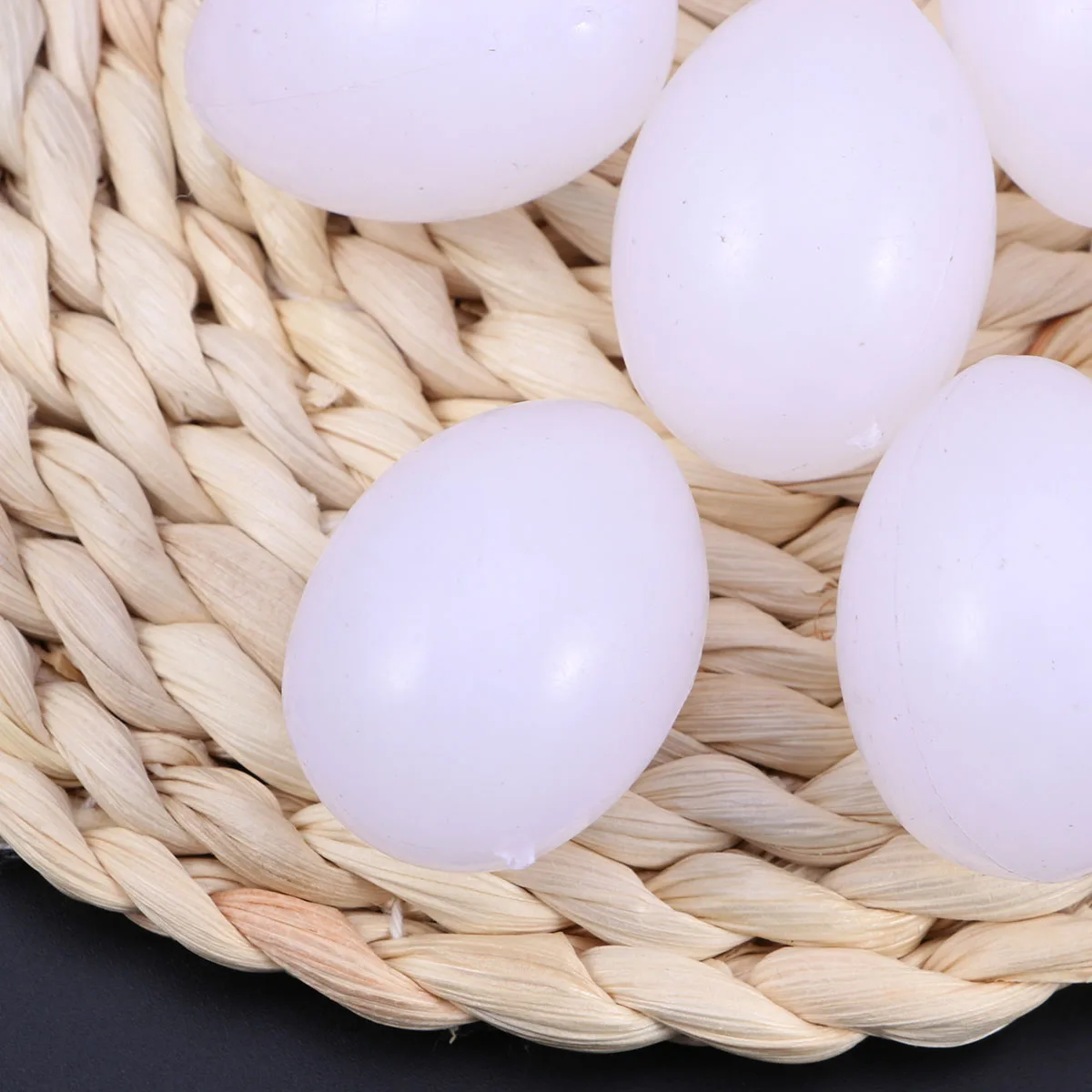 

10pcs Fake Pigeon Eggs Lifelike Design Safe Non Toxic Control Quality Increase Production Home Store Decor Smooth