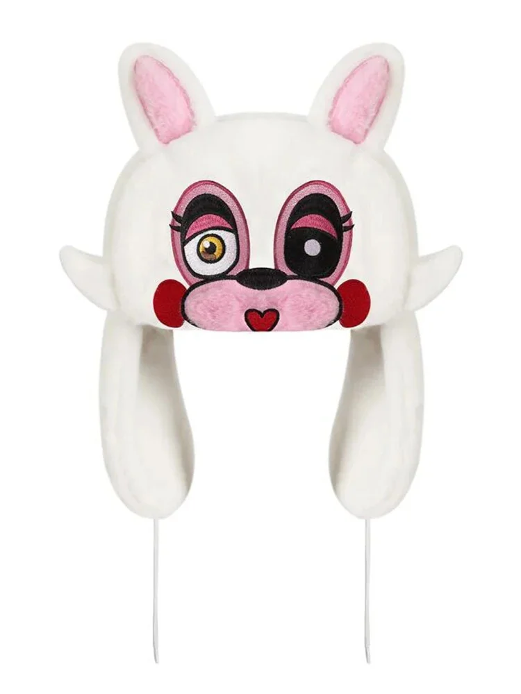 Fashion Autumn Winter Whiter Rabbit Embroidery Hot Sale Women's Cap Trapper Woman Ski Hats Caps Real She Ushanka Hat