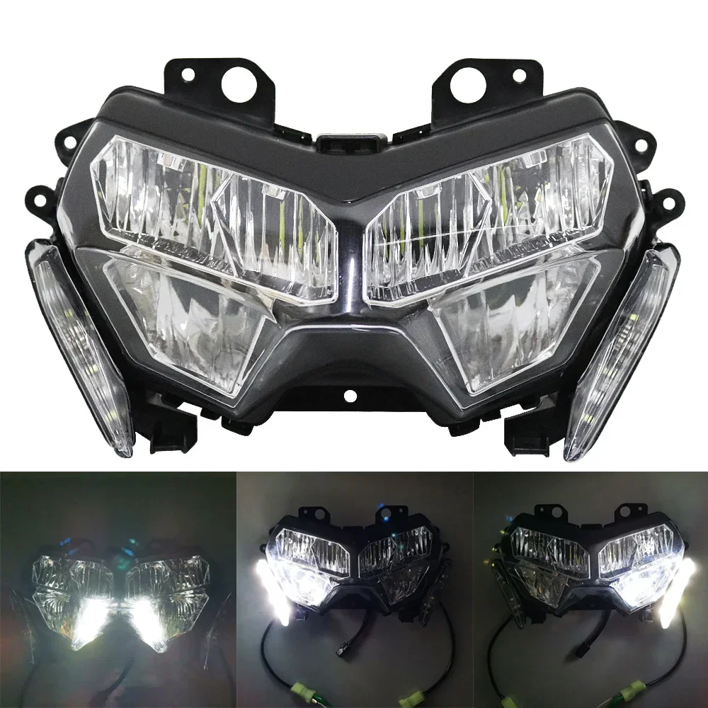 For Kawasaki Z900 2020 2021 2022 Motorcycle LED Front Lighting Headlight Head Light Headlamp Assembly Housing Indicator Lamp