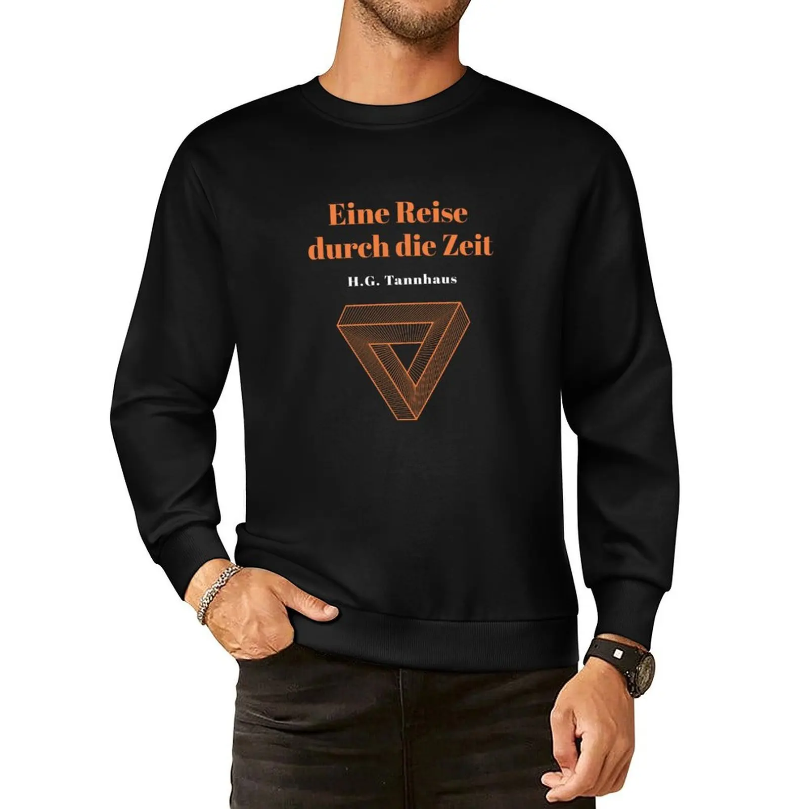 

Eine Reise durch die Zeit - H.G. Tannhaus - Buch book DARK netflix Pullover Hoodie clothes for men men's sweatshirts