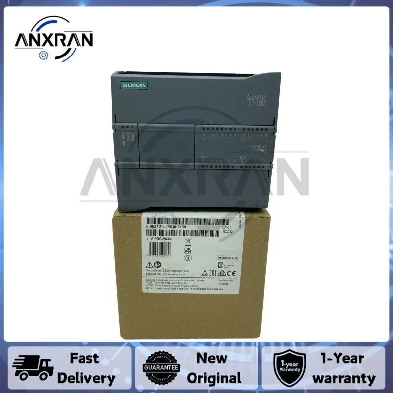 Nuevo Módulo PLC de CPU Compacto Original para Siemens SIMATIC S7-1200 6ES7214-1HG40-0XB0 6ES72141HG400XB0