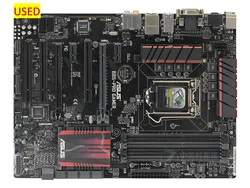 Asus B85 프로 게이머 데스크탑 마더보드 소켓, LGA 1150 i7 i5 i3 DDR3 32G SATA3 USB3.0 ATX 정품 분해 사용