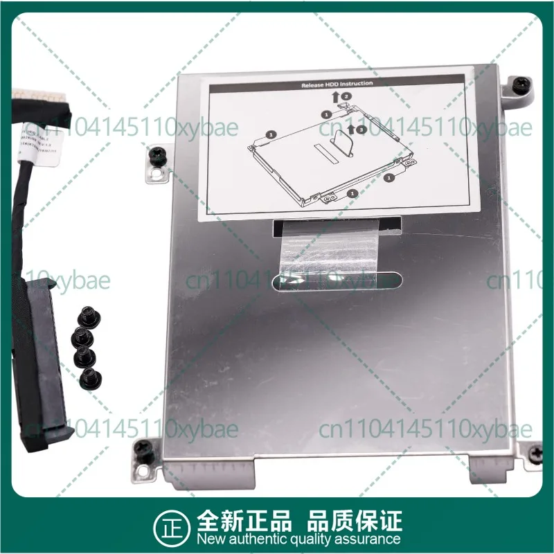 Hard Drive Hardware Kit Secondary HDD Caddy Bracket w/Screws Cable Replacement for HP ZBOOK 17 G3 G4 848351-001 NOT for G1 G2