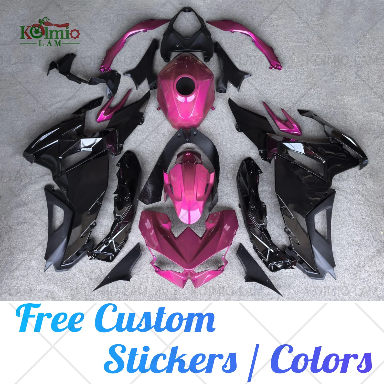 

Fit for Kawasaki NINJA 500 SE 2024 - 2025 KRT Motorcycle bodywork Plastic Fairing Kit Set