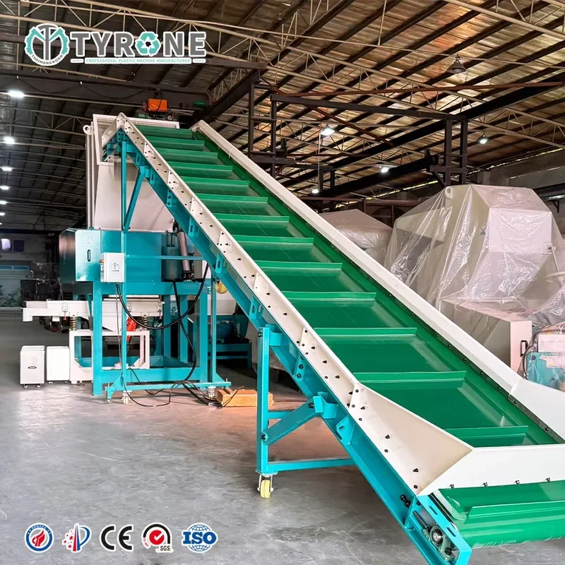 Hot Sale Large Crushing Machine Heavy Blade Mounting Plastic Crusher Machine High Efficiency 1000kg/h Capacity