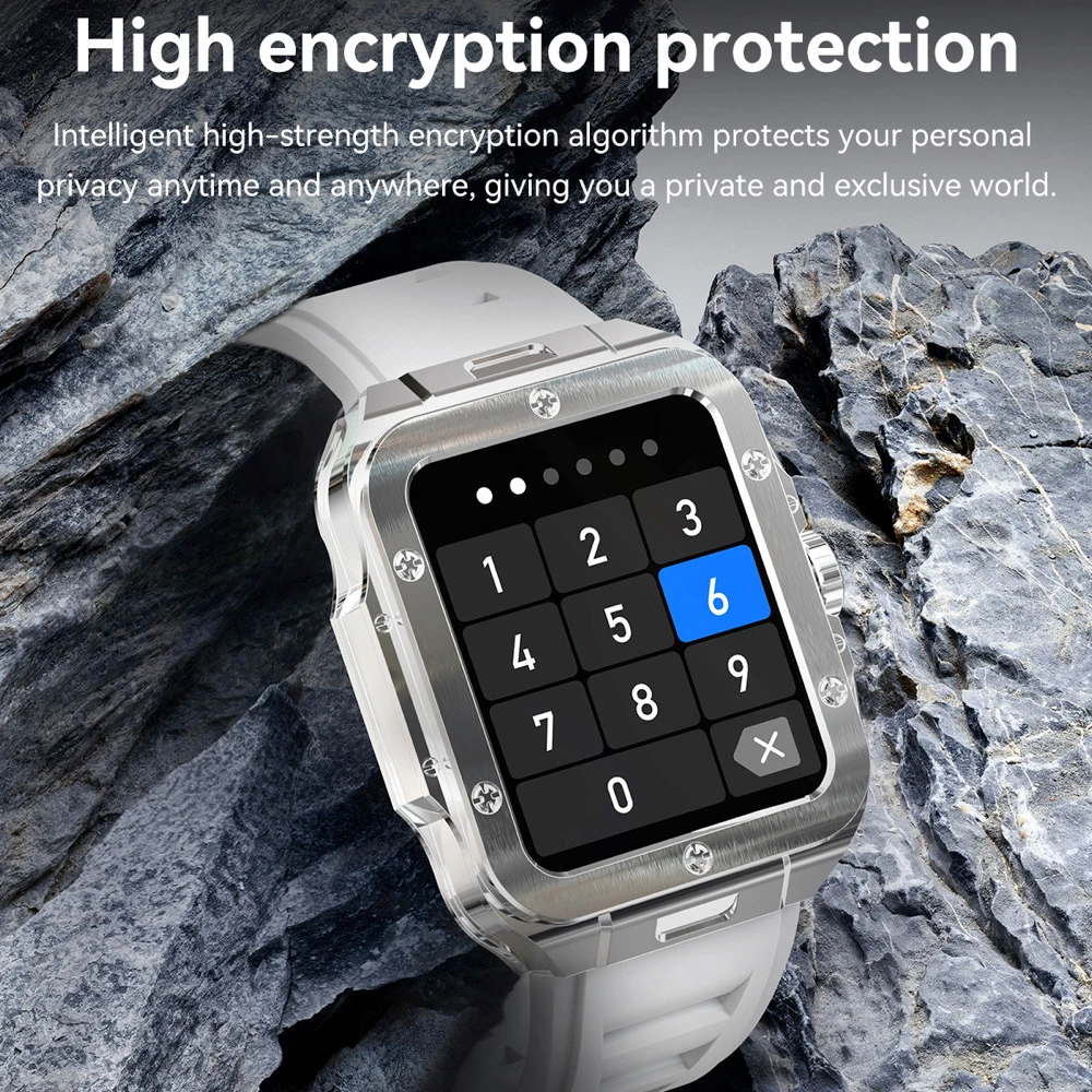 696 Information Reminder Smart Watch Blue Tooth Call Smartwatch AI Voice Assistant Health Heartrate Fitness Waterproof Stopwatch