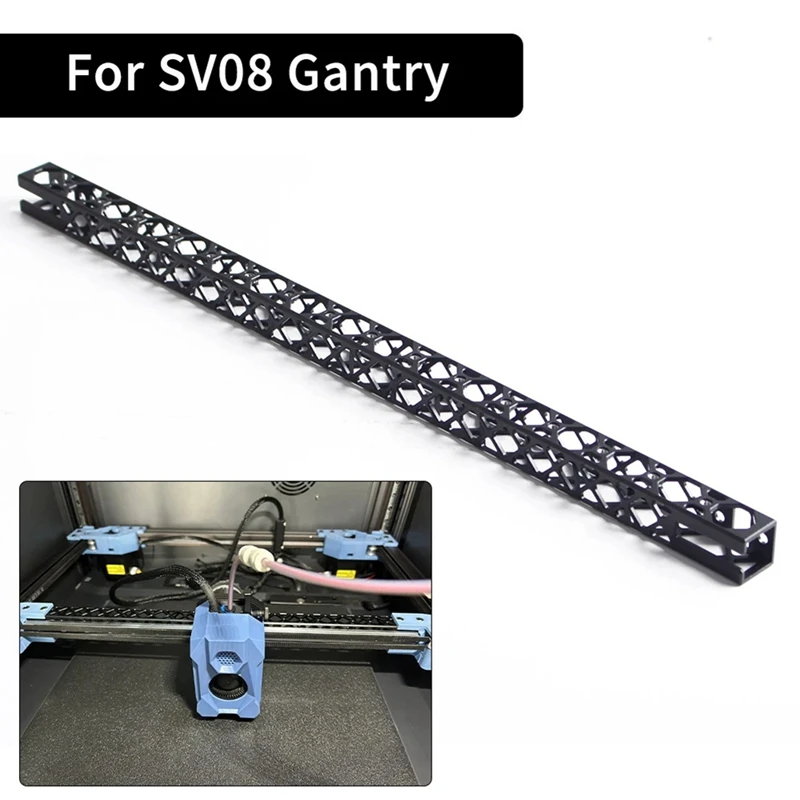 CNC Hollow Gantry Light Weight X Axis 3D Printer Accessories Compatible With For SV08 3D Printer