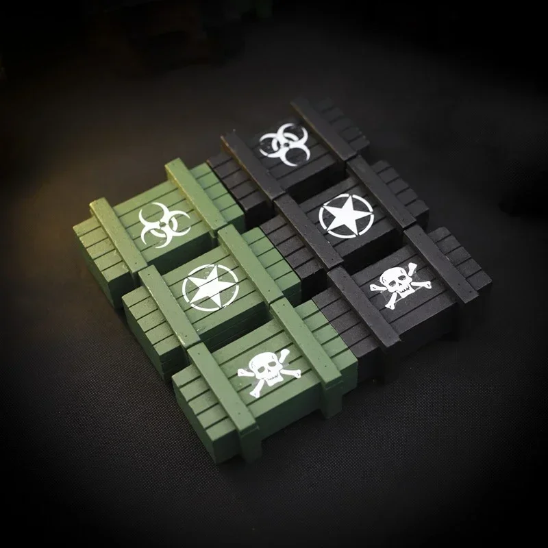 Boîte d'essieu en bois pour Axial Scx10 D90 Rgt Yikong Redcat Traxxas Trx4 Trx6, voiture sur chenilles Rc, camion, accessoires décoratifs, 1/10