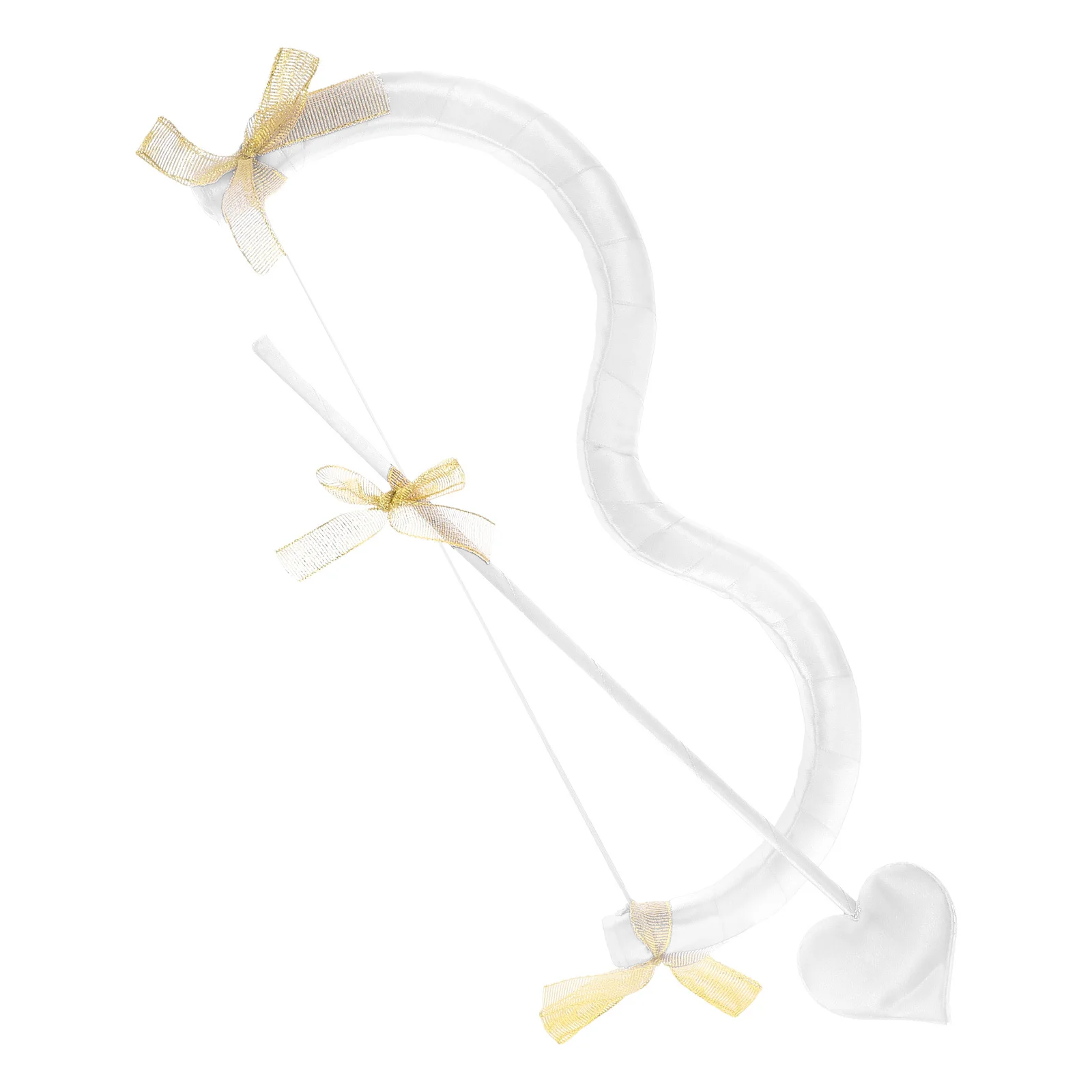 

Mini Cupid Bow and Arrow Prop Set Valentines Day Halloween Cosplay Party Role Play Costume Supplies Cupid Bow and Arrow