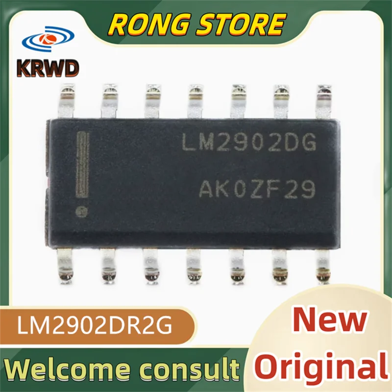 10PCS LM2902DG New and original LM2902DR2G LM2902DR2 LM2902DR LM2902D LM2902 2902DR2G SOP-14