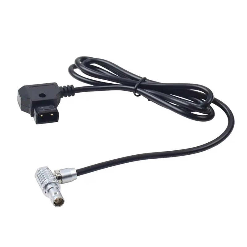 D-Tap To 0B 2Pin Power Cable , Braided Straight Camera Power Cable Camera Connection Cable