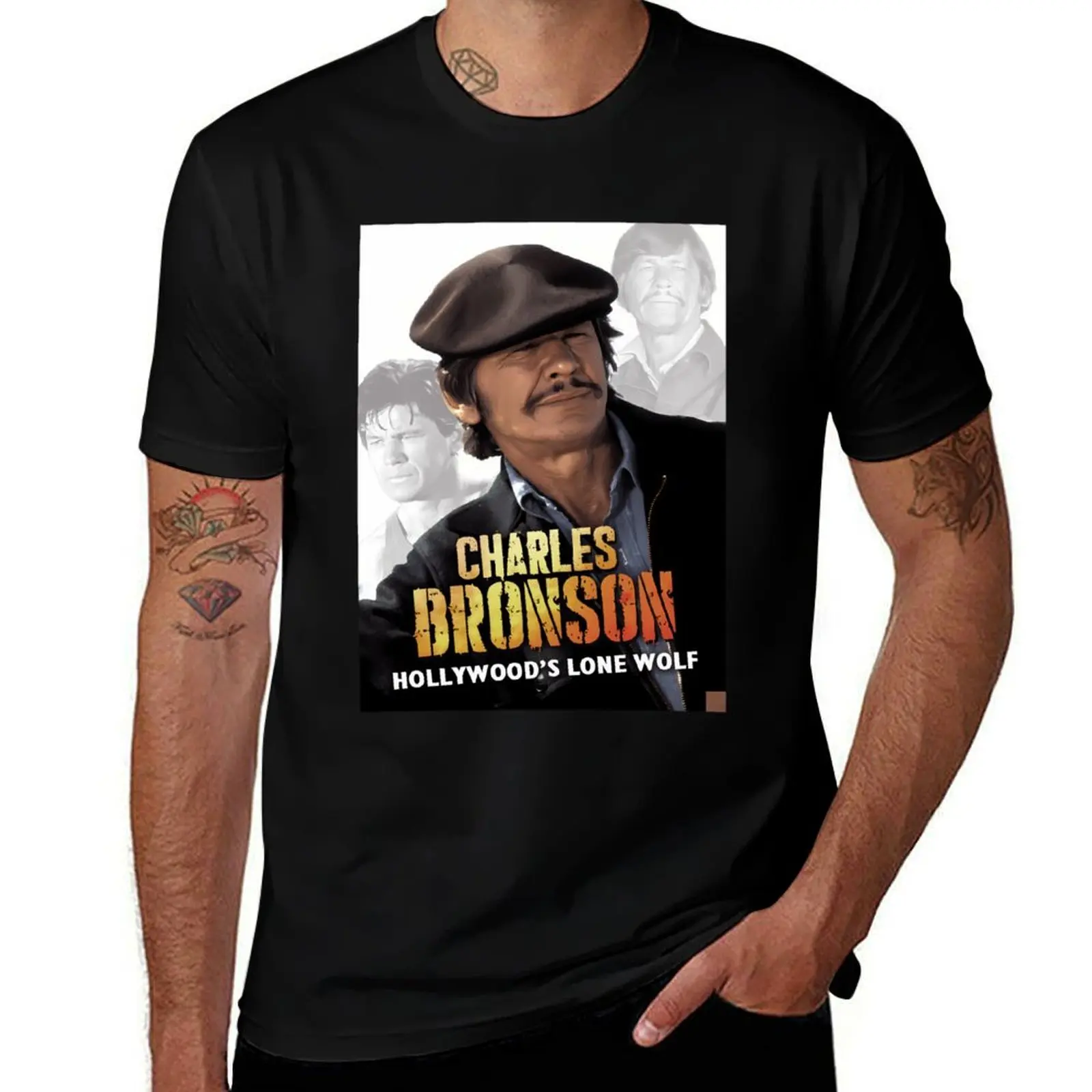 

Charles Bronson T-Shirt anime shirt quick-drying valentines clothes heavy weight t shirts for men