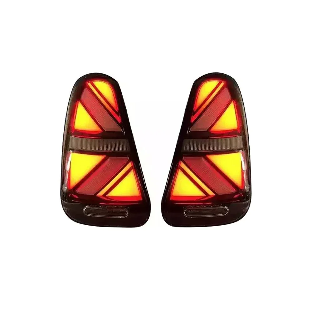 2Pcs Rear Lamp Car Taillight Assembly With Rear Running Light Brake Lamp Reverse Dynamic Turn Signal For Mini Cooper R50 R52 R53
