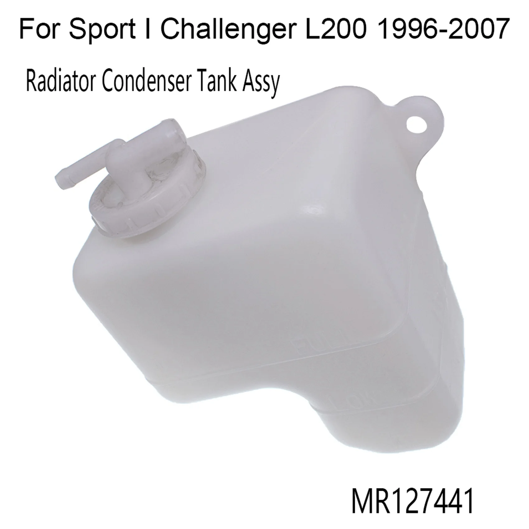 New Radiator Condenser Tank Assy For-Mitsubishi Pajero Montero Sport I Challenger L200 1996-2007