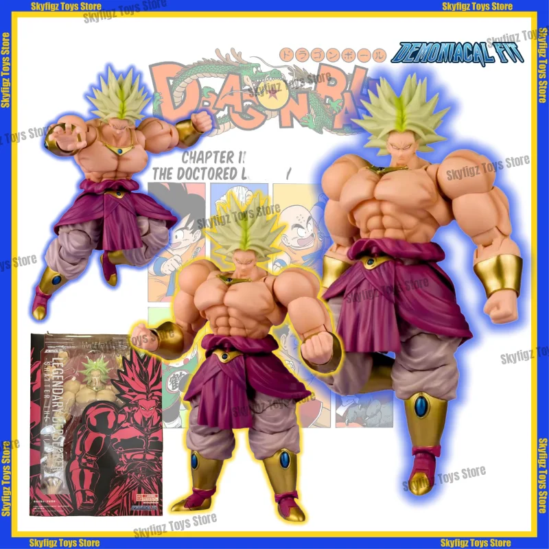 

В наличии оригинальные новые Demoniacal Fit Dragon Ball Z Super Saiyan Ssj Legendary Berserker Shatter The Universe Broly Broli Toys