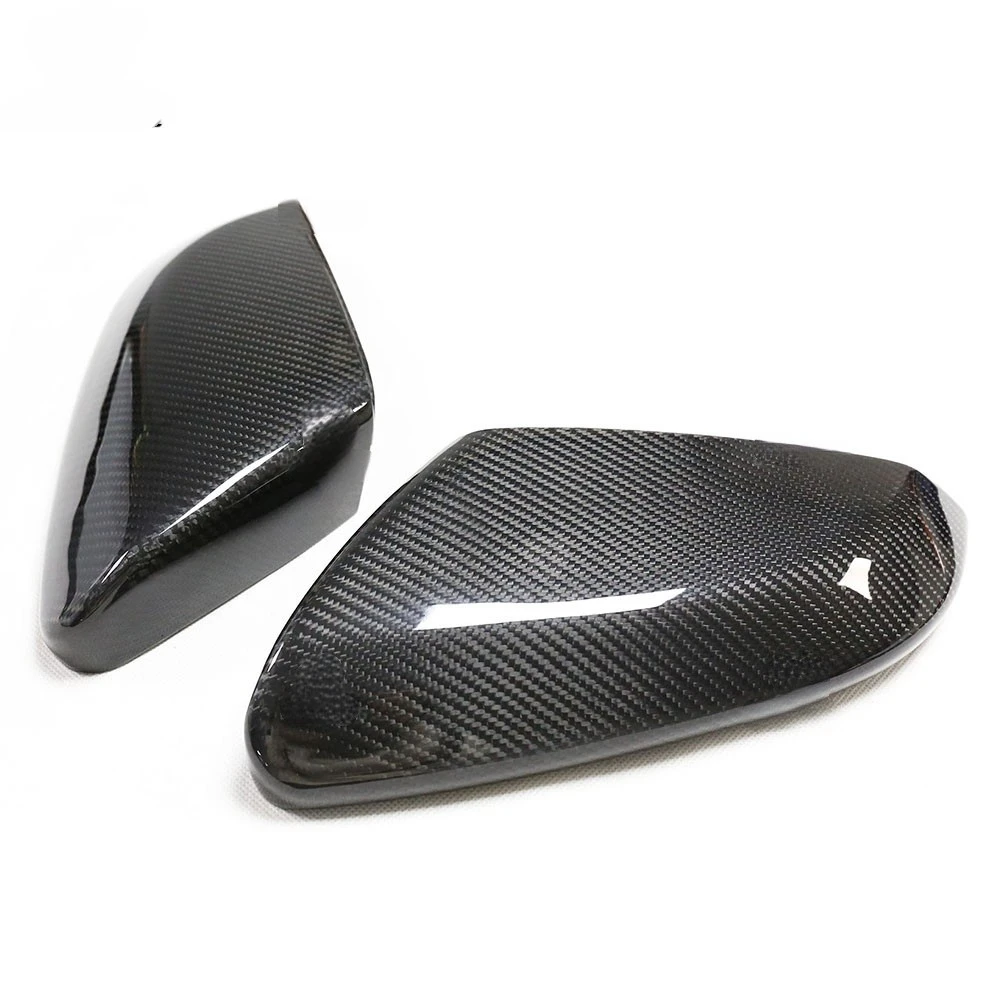 

ZAIQU Prepreg 3K Carbon Fiber Civic X Rear View Mirror Cover for X 10th Gen 2016+ Sideview Mirror Shell Clip-on Cap