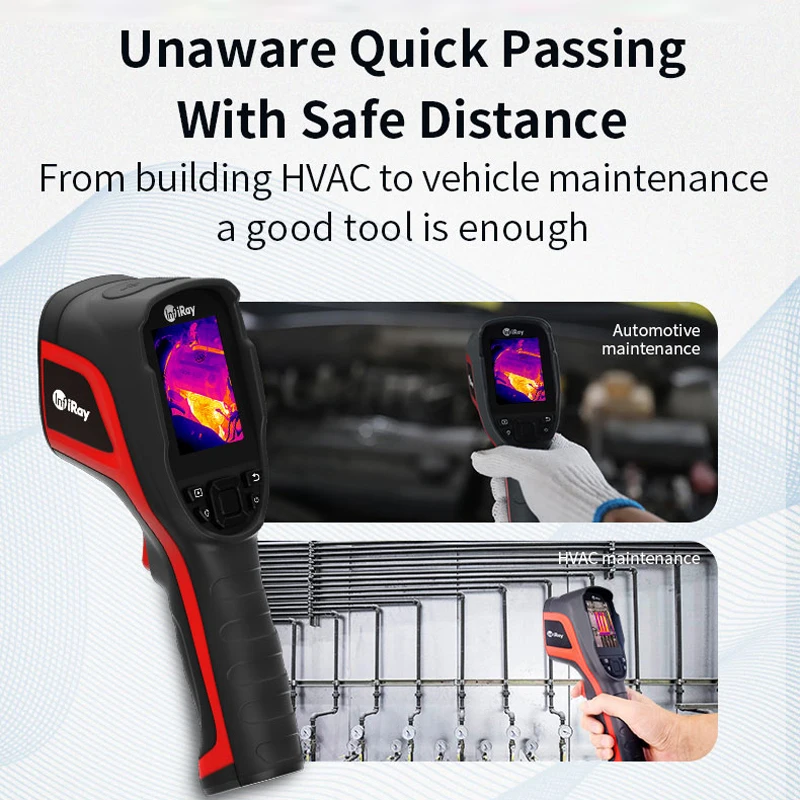 Infiray C200 Hand held infrared camera Resolution 256x192 Ground heating pipeline and heat loss detecti Infrared Thermal Imager