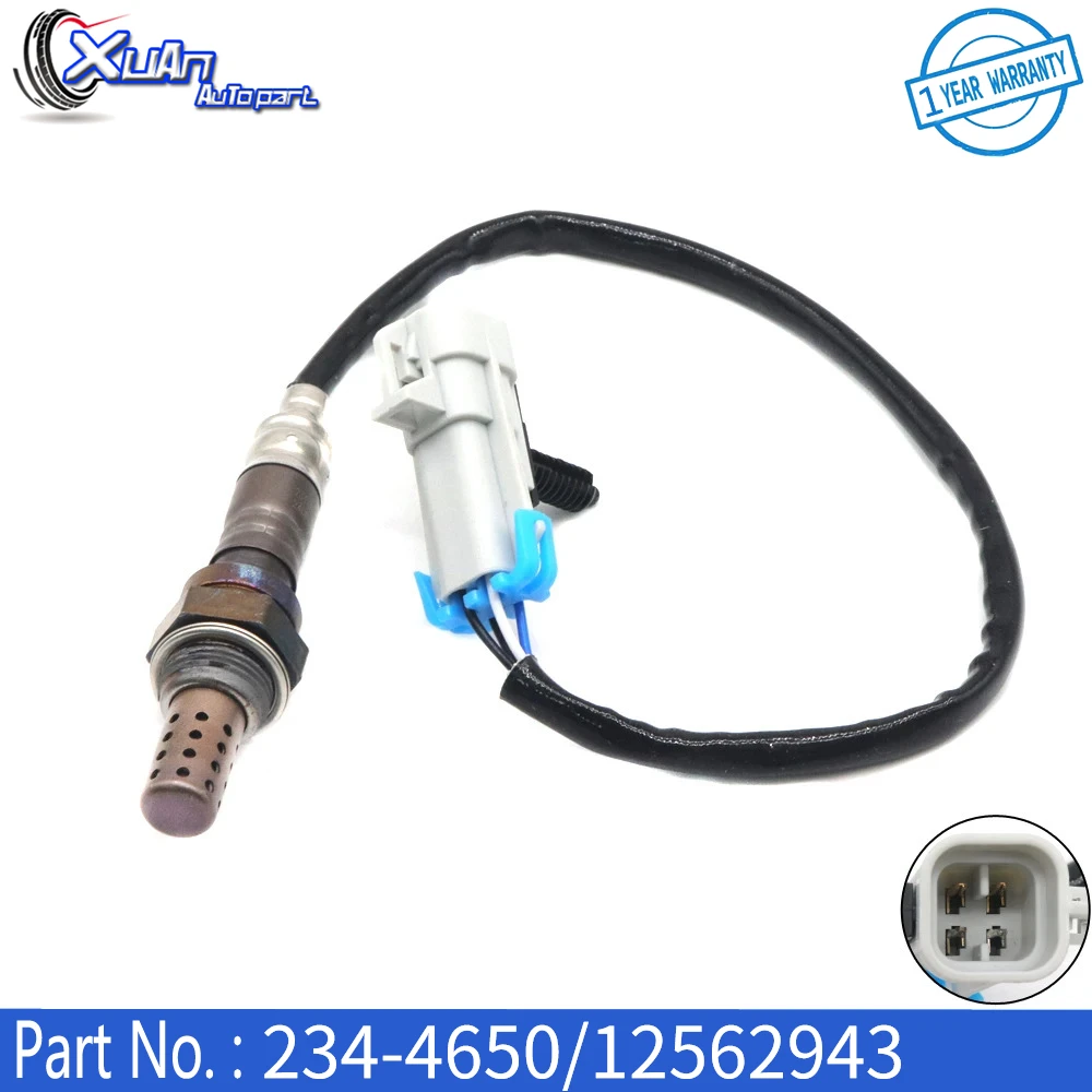 XUAN New Air Fuel Ratio Lambda O2 Oxygen Sensor 234‑4650 12562943 For Chevrolet Malibu Tahoe Impala Buick Cadillac Escalade GMC