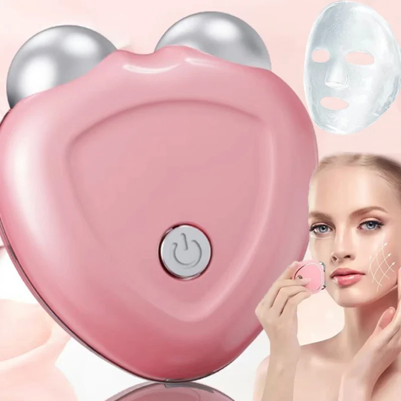 

Facial Massager Microcurrent Sets Firm Skin Reduce Fine Lines Face Slimming Device Massage Roller Skin Care Beauty Device Tools