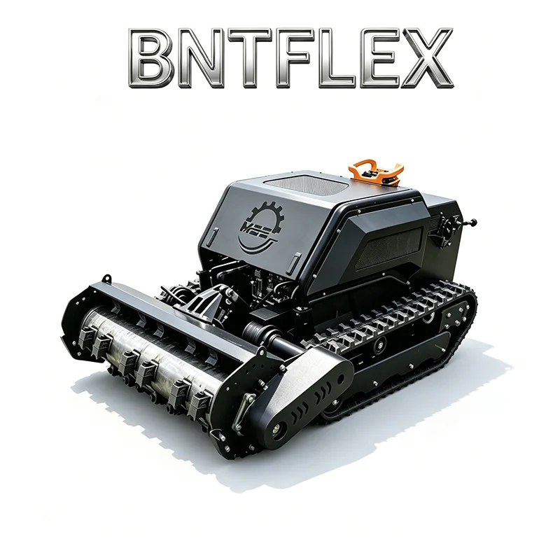 BNTFLEX Remote Control Crawler Diesel Brush Cutter, Intelligent Tracked Lawn Mower, Garden Orchard Shrub Mulcher, Land Clearing view 2