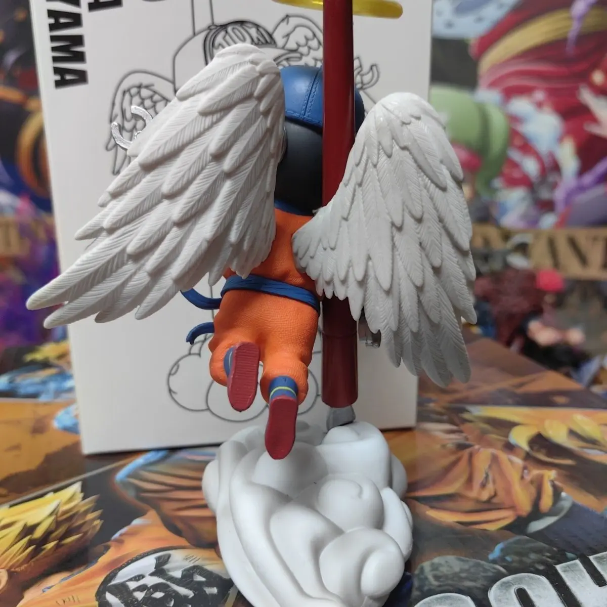 Dragon Ball Anime Figure Goodbye Angel Akira Toriyama Commemorative Gk Resonance Statue Custom Desktop Decor Toys Surprise Gift