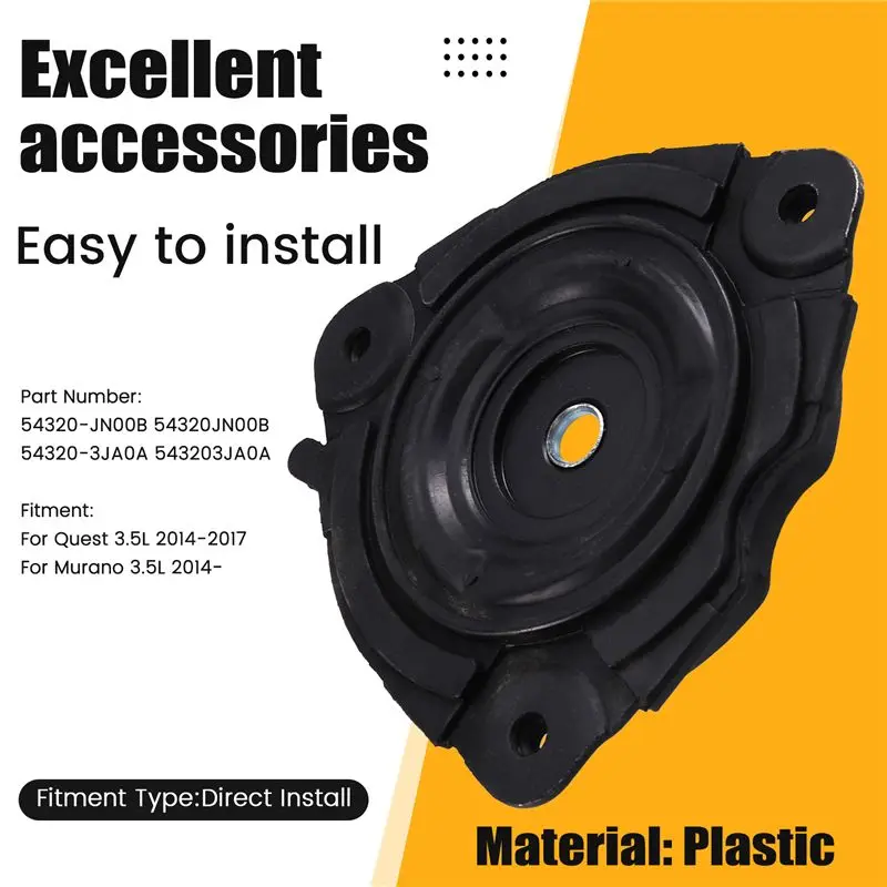 Car Front Suspension Strut Mount 54320-JN00B 54320JN00B 54320-3JA0A For Nissan Quest Murano 3.5L 2014-2017-N32R
