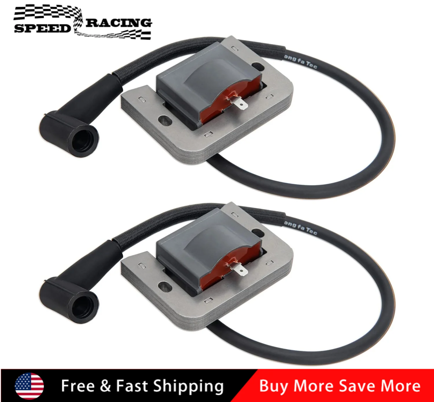 

2 шт. катушка зажигания для John Deere MIU11542 M132370 Kohler 2458445-S 24 584 45-S EL-1075