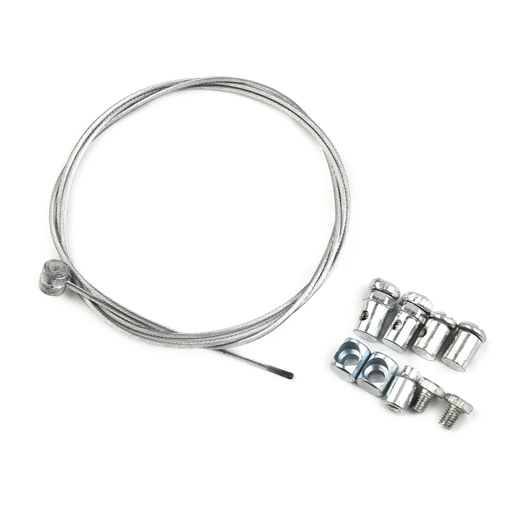 

Тросы для мотоциклов, диаметр 0,06 дюйма, высокая надежность, длина 40 дюймов, тормозные тросы, металлическое формование, комплект для ремонта