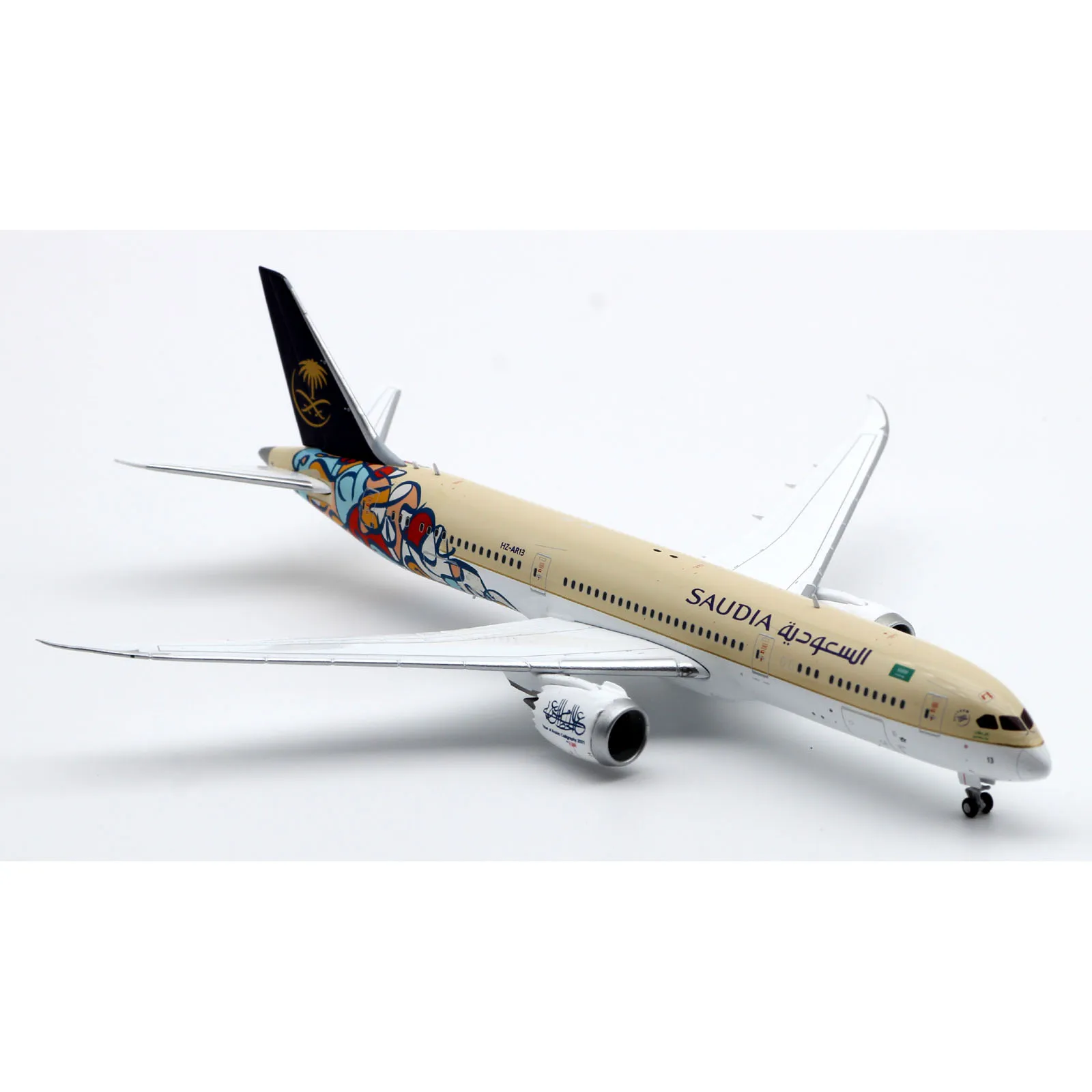 LH4249 Alloy Collectible Plane Gift JC Wings 1:400 Saudi Arabian Airlines \