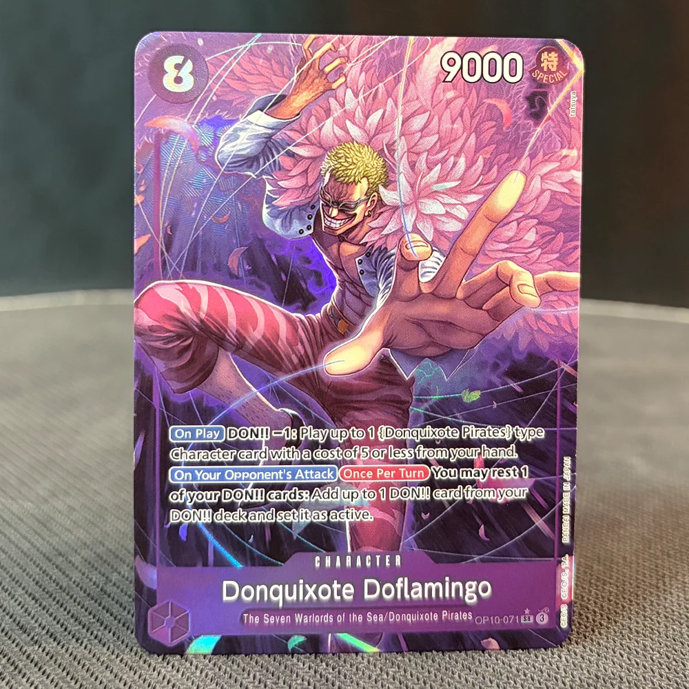 OPCG SP Goldprägung Buggy Perona Mihawk Sabo Ace Luffy Zoro-juurou Sanji Newgate Nami Hancock Hiyori ONE PIECE Proxy-Karten
