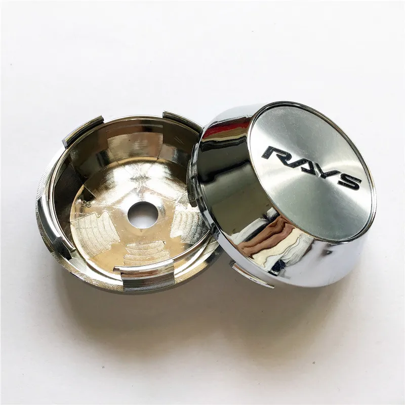 4PCS 60MM For RAYS VOLK Logo Emblem Rim TE37 Car Styling Japan Volk Wheels Center Cap Accessories