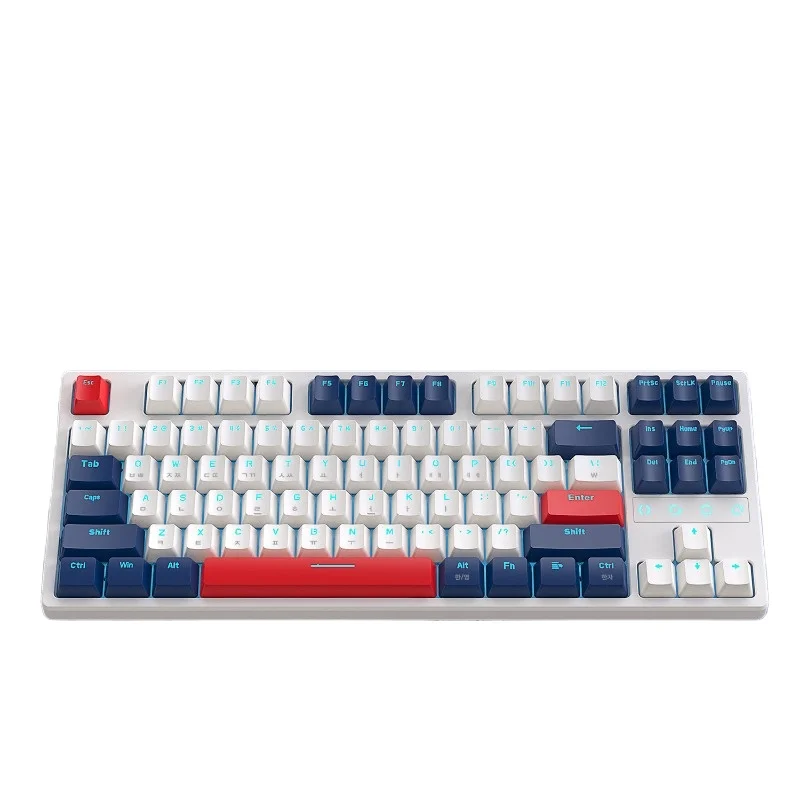 

K87RGB wired hot-swappable Korean mechanical Korean gaming keyboard Korean character customized keyboard