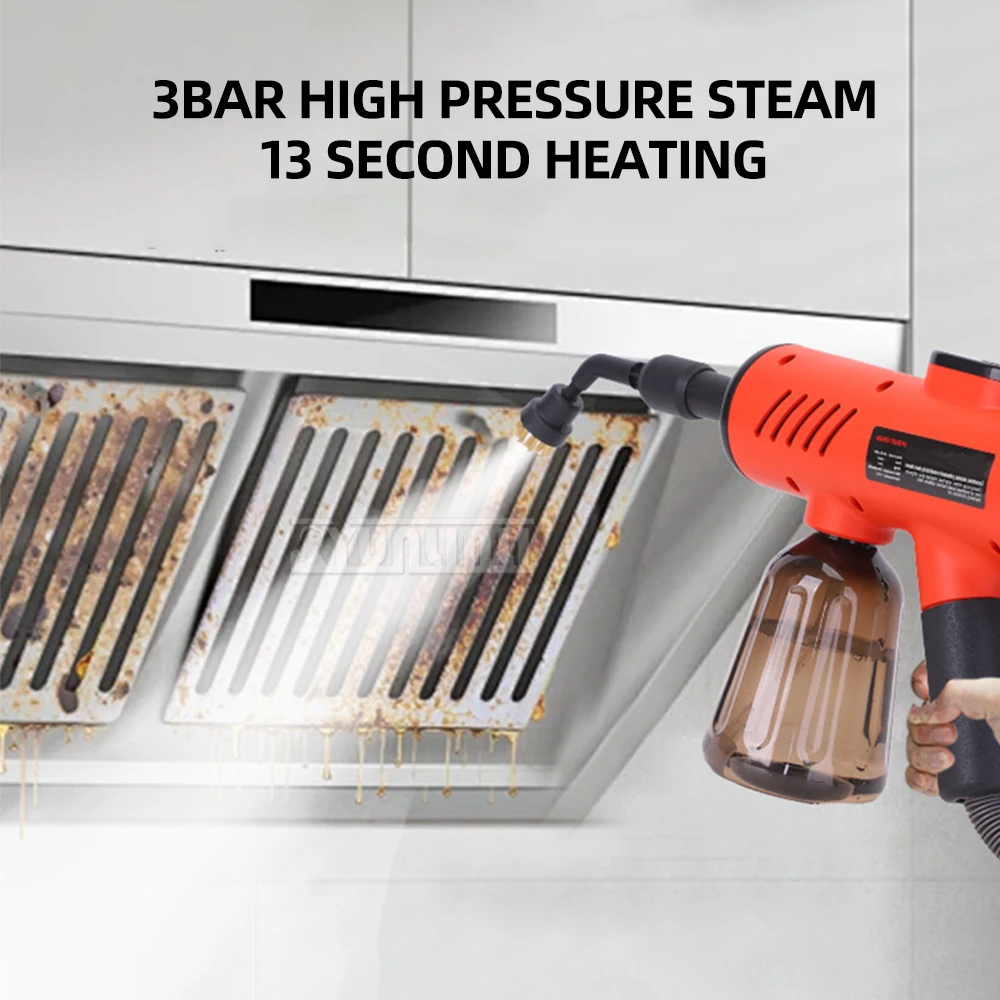 AH-SL-008 Digital Handheld High-pressure Steam Cleaning Machine Multifunctional Portable Small Cleaning Machine