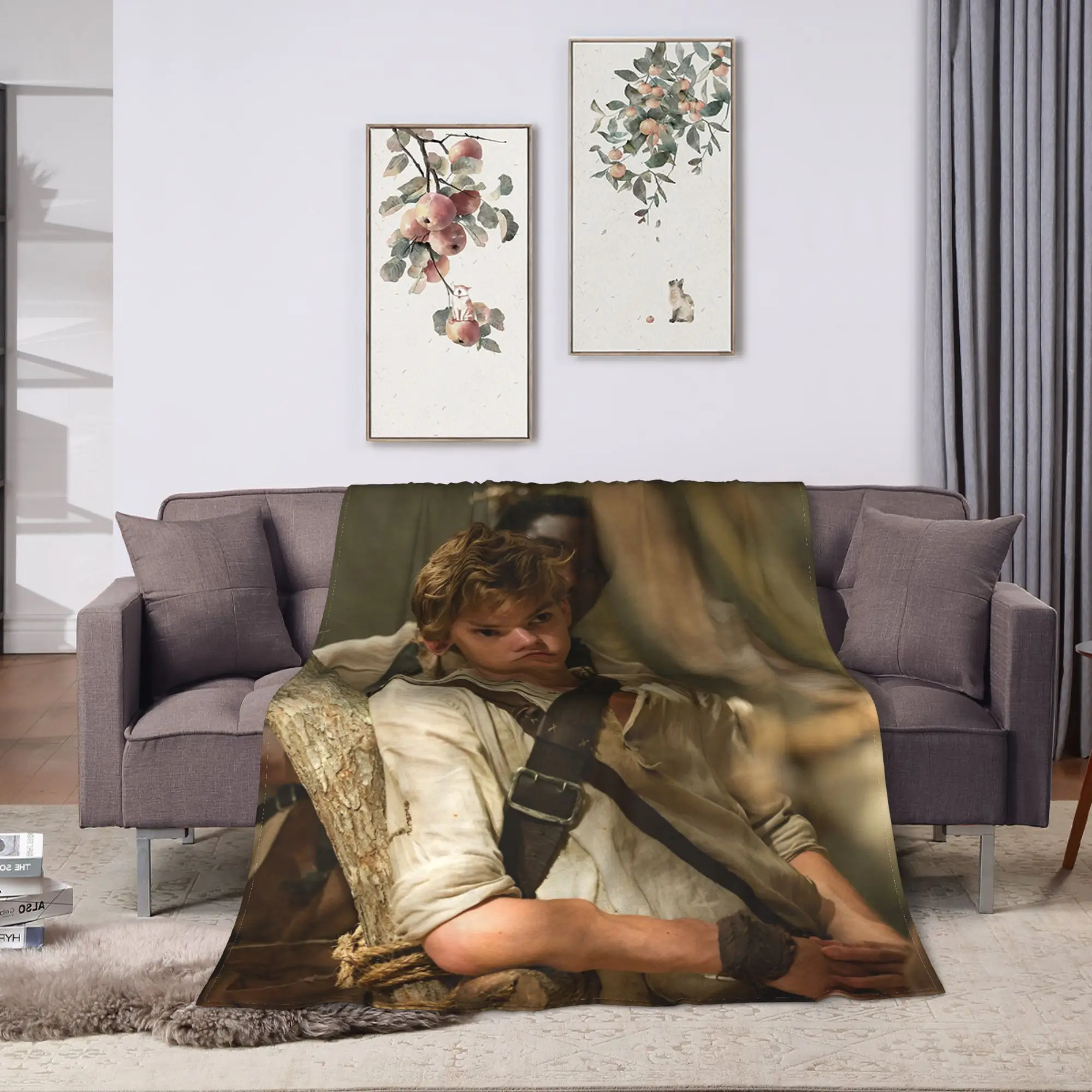 The Maze Runner Soft Warm Blanket Newt X Thomas Travel Office Plush Throw Blanket Couch Chair Flannel Bedspread Sofa Bed Cover
