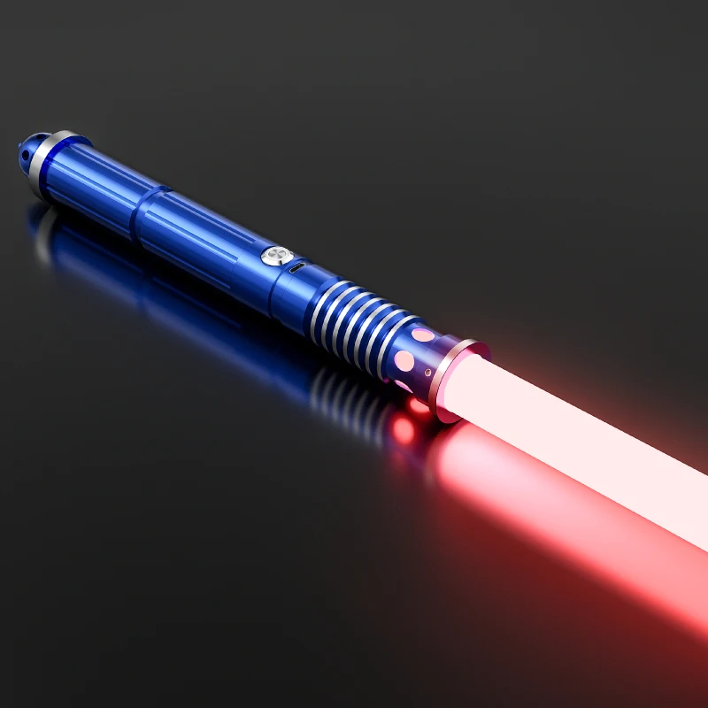WANARICO neoixel spada laser FX Duel con funzione gestuale inclusa 18 effetti di movimento/suono Boot maniglia in alluminio LED