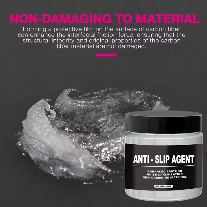 معجون تشحيم جل غير قابل للانزلاق من ألياف الكربون يعزز الاحتكاك مناسب للمقود وأعمدة المقعد مناسبة لجميع أنواع الدراجة #3