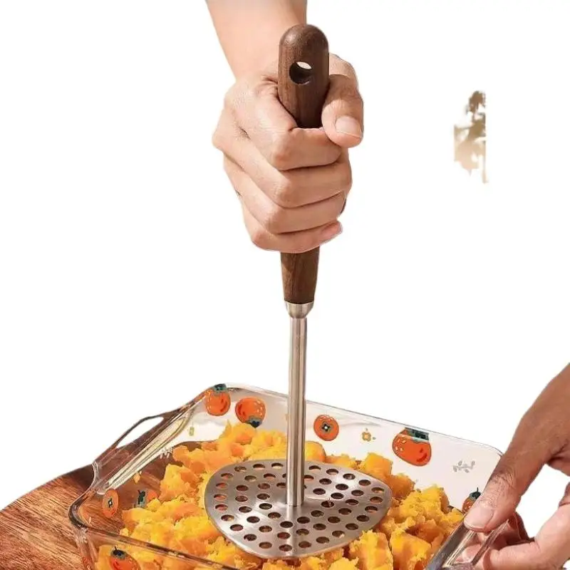 201 Stainless Steel Mashed Potato Press, Household Purple Sweet Potato Press, Baby Food Press Tool
