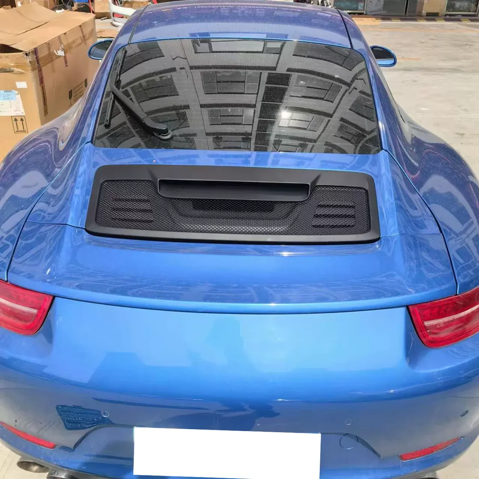 Car Trunk Grille for Porsche 991.1 GT3 upgrade to 911R style Rear