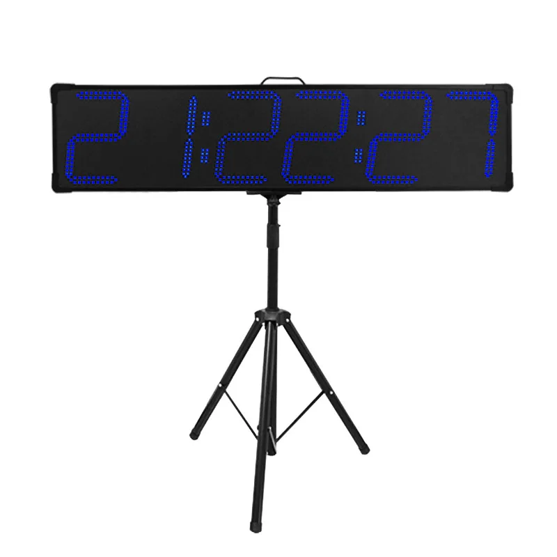 CP30 Double Sided Led Digital 6 Digit Display 12 Inch Waterproof Programmable Marathon RFID Race System 4