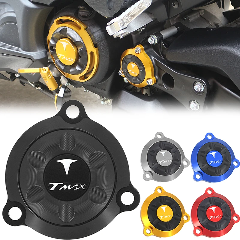 Motorcycle Accessories Engine Stator Protective Cover Set Decoration 2012-2024  For Yamaha TMAX 530 TMAX530 TMAX560 Tech max