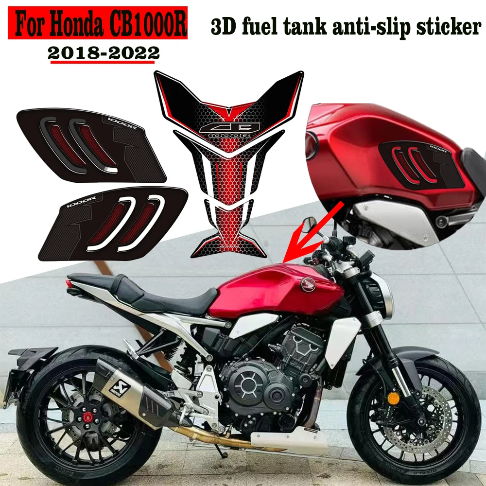 

For Honda CB1000R CB 1000R Motorcycle Fuel Oil Tank Pad Stickers Protector Decals 2018 2019 2020 2021 2022