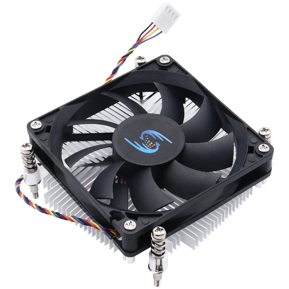 

1U Server CPU Cooler Cooling Fan Copper + Aluminum Radiator for Intel LGA 1150 1151 1155 1156