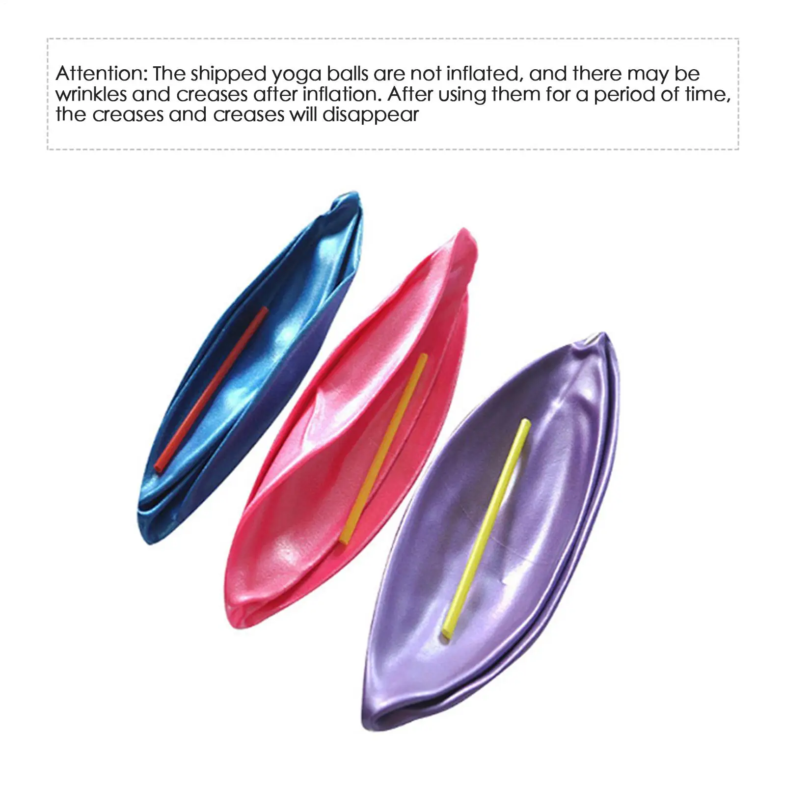 15 سنتيمتر كرة يوجا صغيرة لينة بيلاتيس ممارسة كرة رياضية بولي كلوريد الفينيل عدم الانزلاق التدريب المنزلي التوازن الاستقرار نفخ القش سهلة التضخم