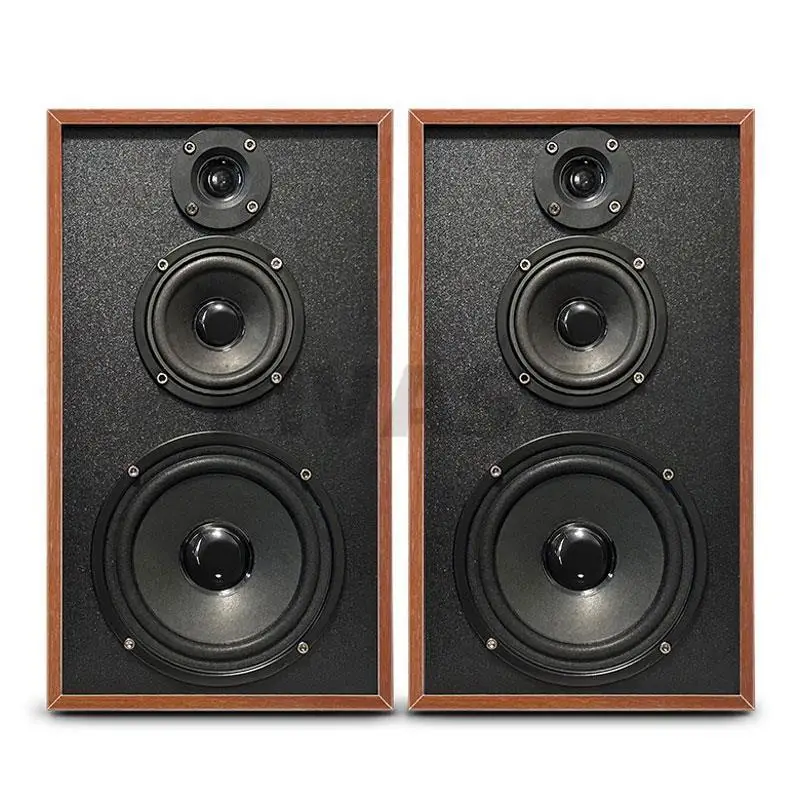 Imagem -04 - High School Low Three-way Speaker Bass Silk Filme Tweeter Hifi Estante Speaker Monitor Passivo Febre Caixa de Som 140w 4ohm