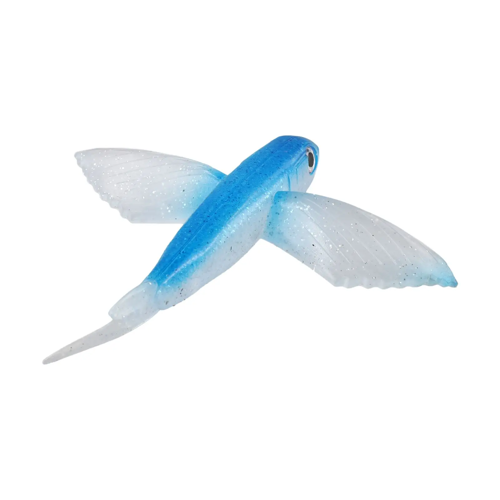 

Bait Soft Tuna Fish Lure Fishing Trips 1 Pcs 52-124 Grams Artificial Flying TPR Waterproof (front) For Kingfish